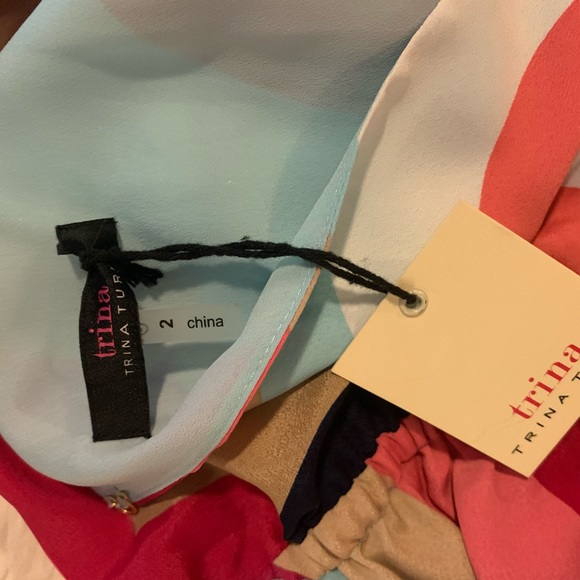 NWT Trina Turk Colorful Jumpsuit (Womens size 2) - Picture 5 of 6